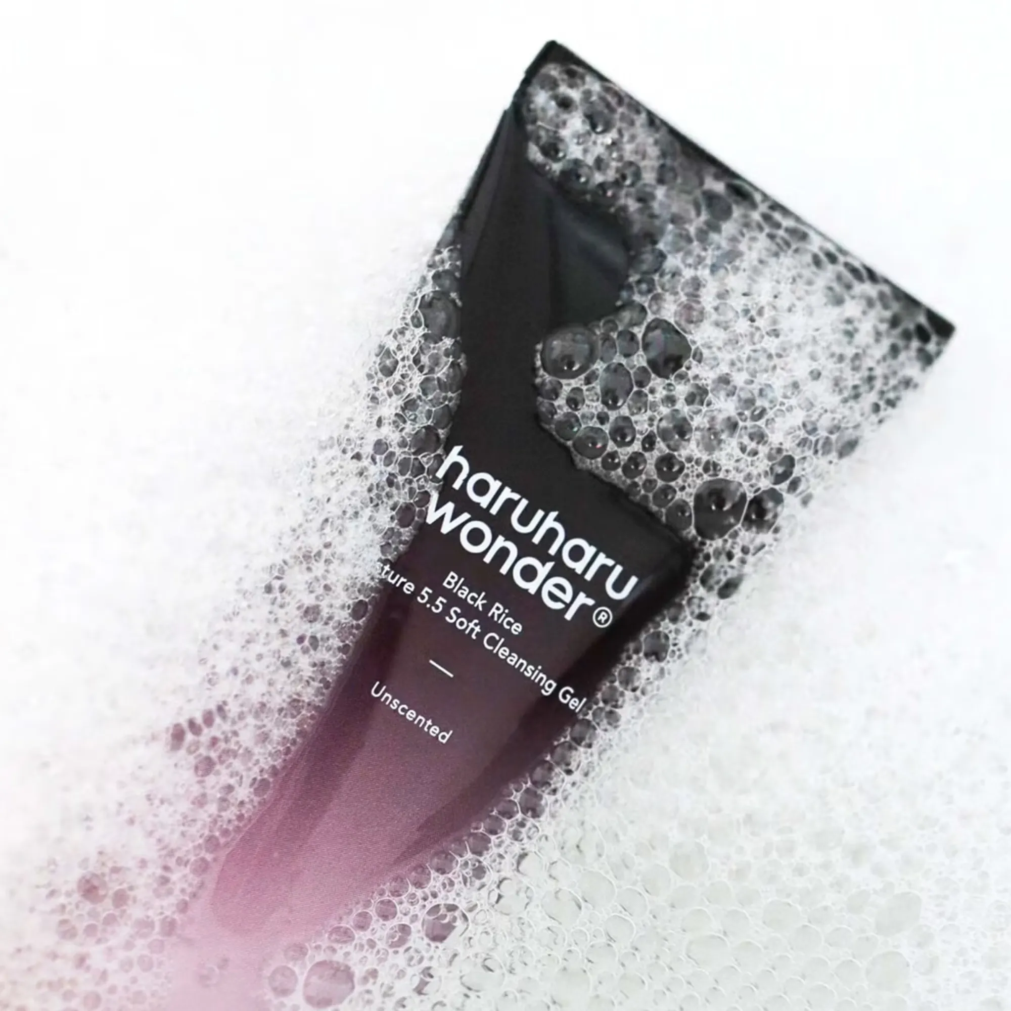 Haruharu Wonder - Black Rice Moisture 5.5 Soft Cleansing Gel 100ml - Image 2