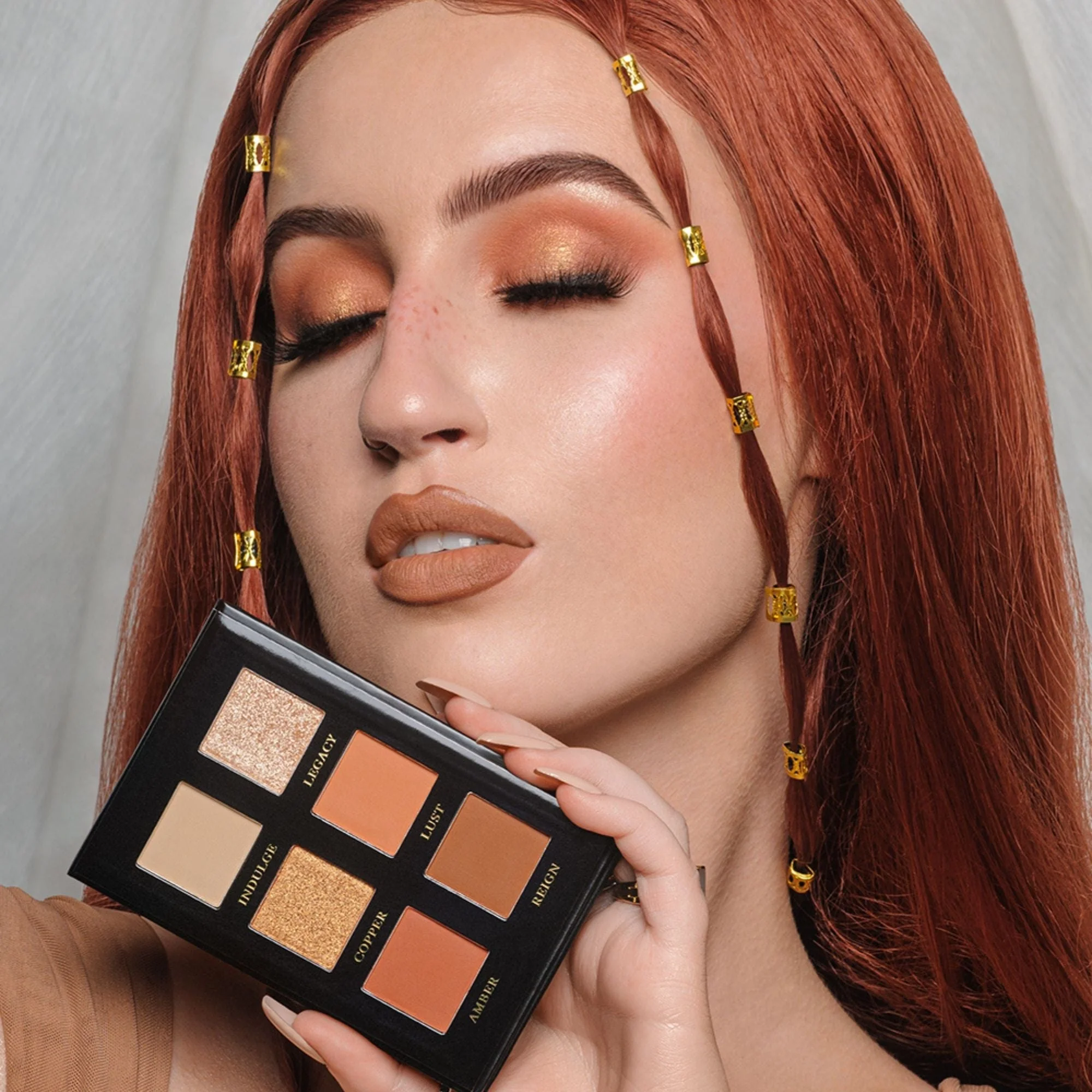 Kash Beauty - Modern Legacy Collection - Copper Crush Palette - Image 3