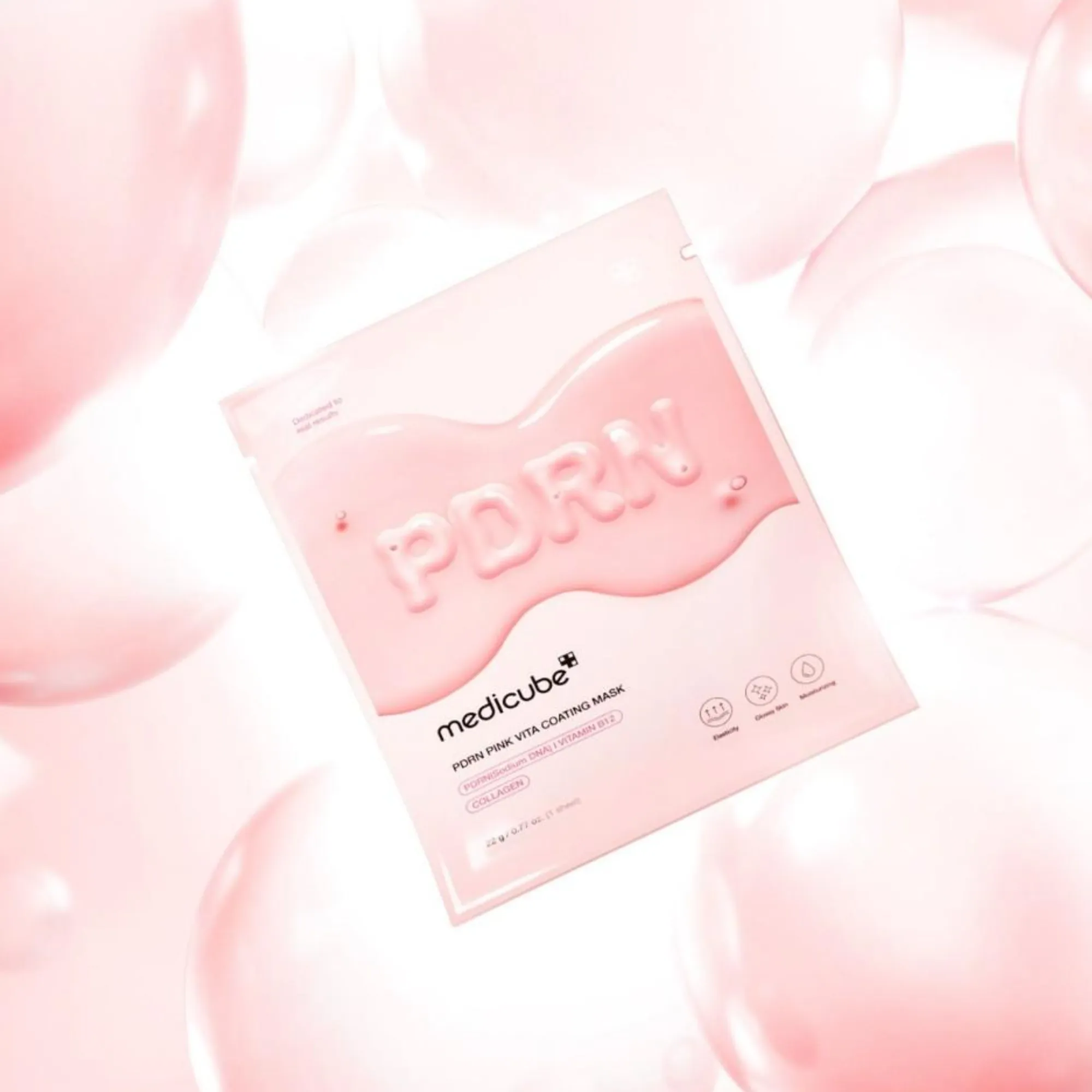 Medicube - PDRN Pink Vita Coating Mask 22g - Image 2