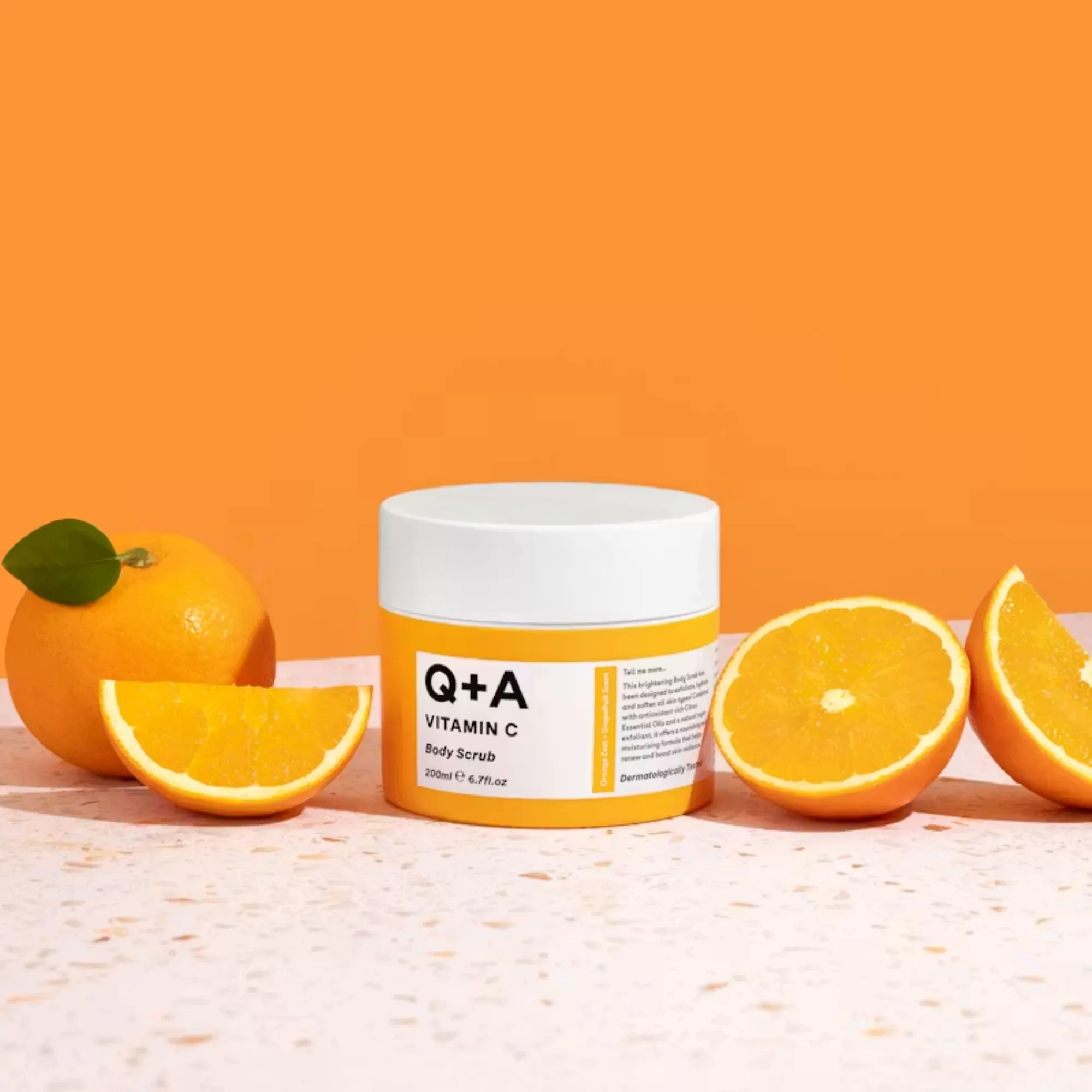 Q+A Vitamin C Body Scrub - Image 2