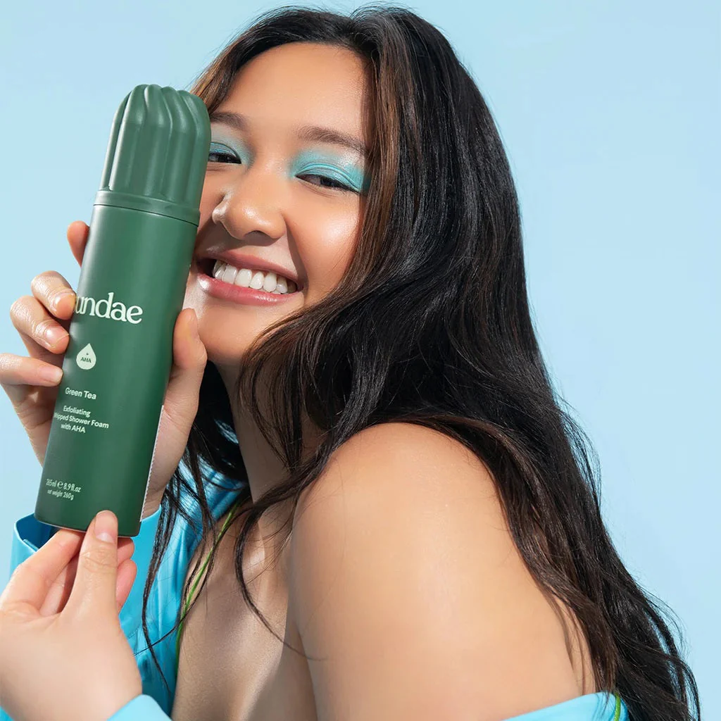 Sundae - Exfoliating Body Wash - Green Tea - Image 3