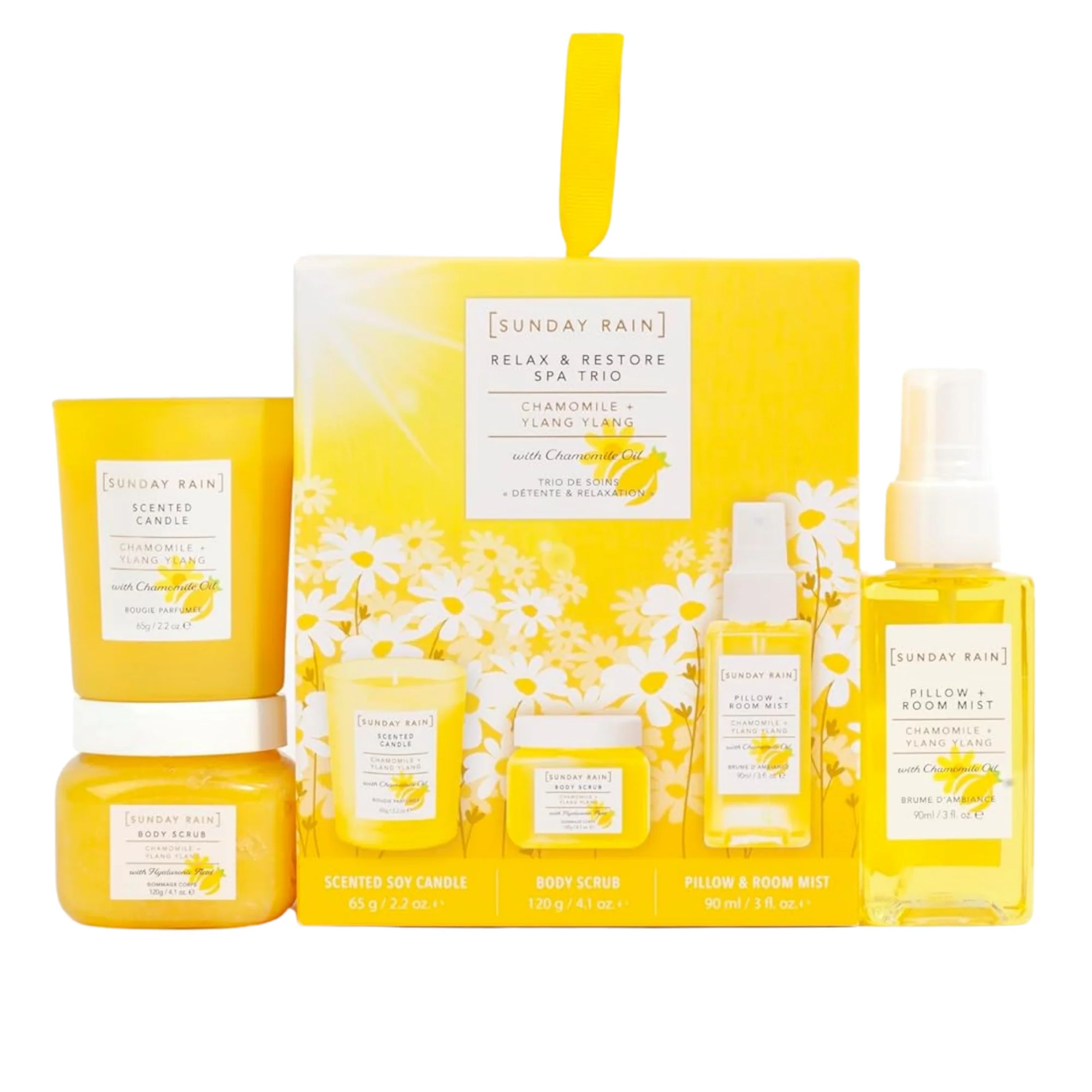 Sunday Rain - Relax & Restore Trio Chamomile & Ylang Ylang