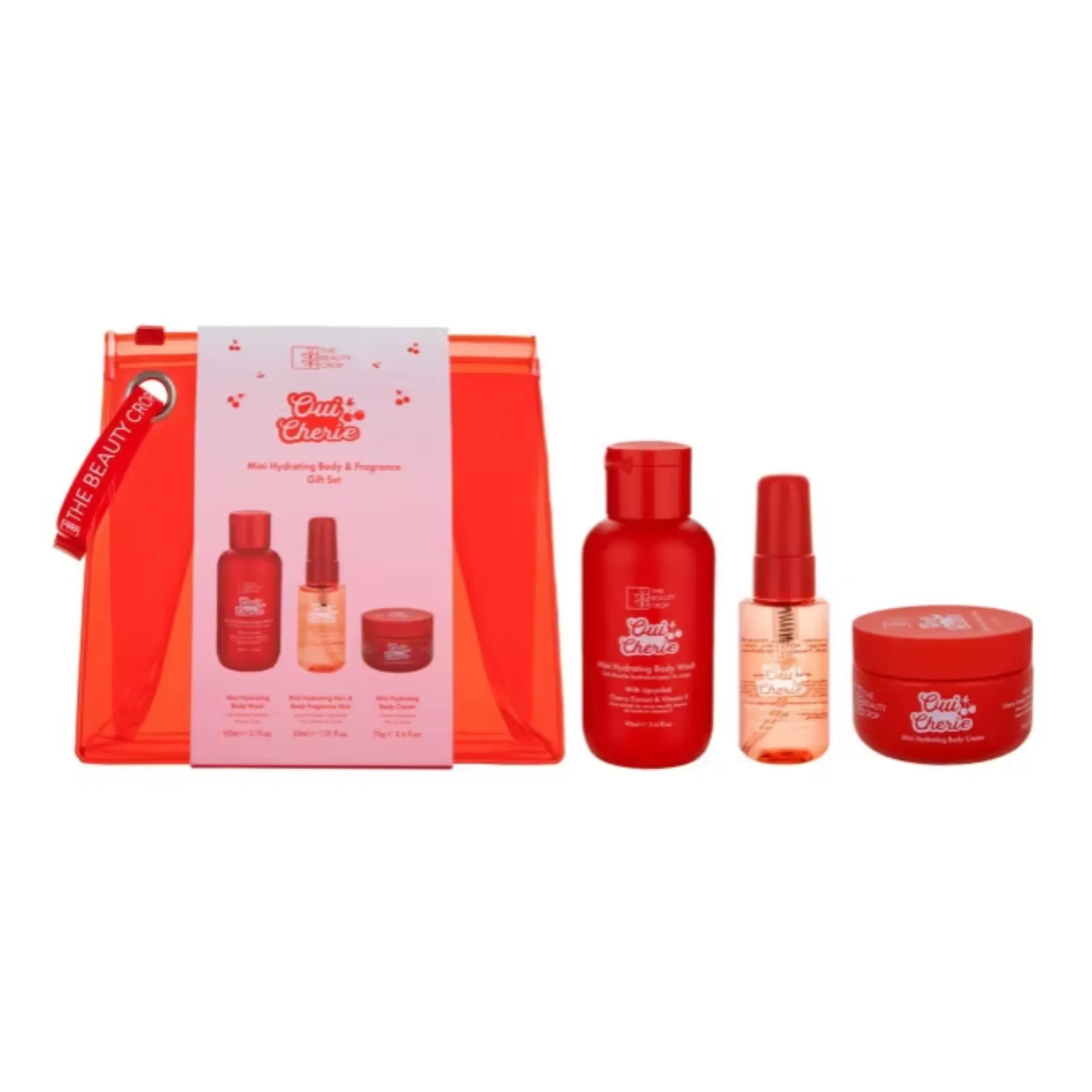 The Beauty Crop - Mini Oui Cherrie Hydrating Body & Fragrance Gift Set