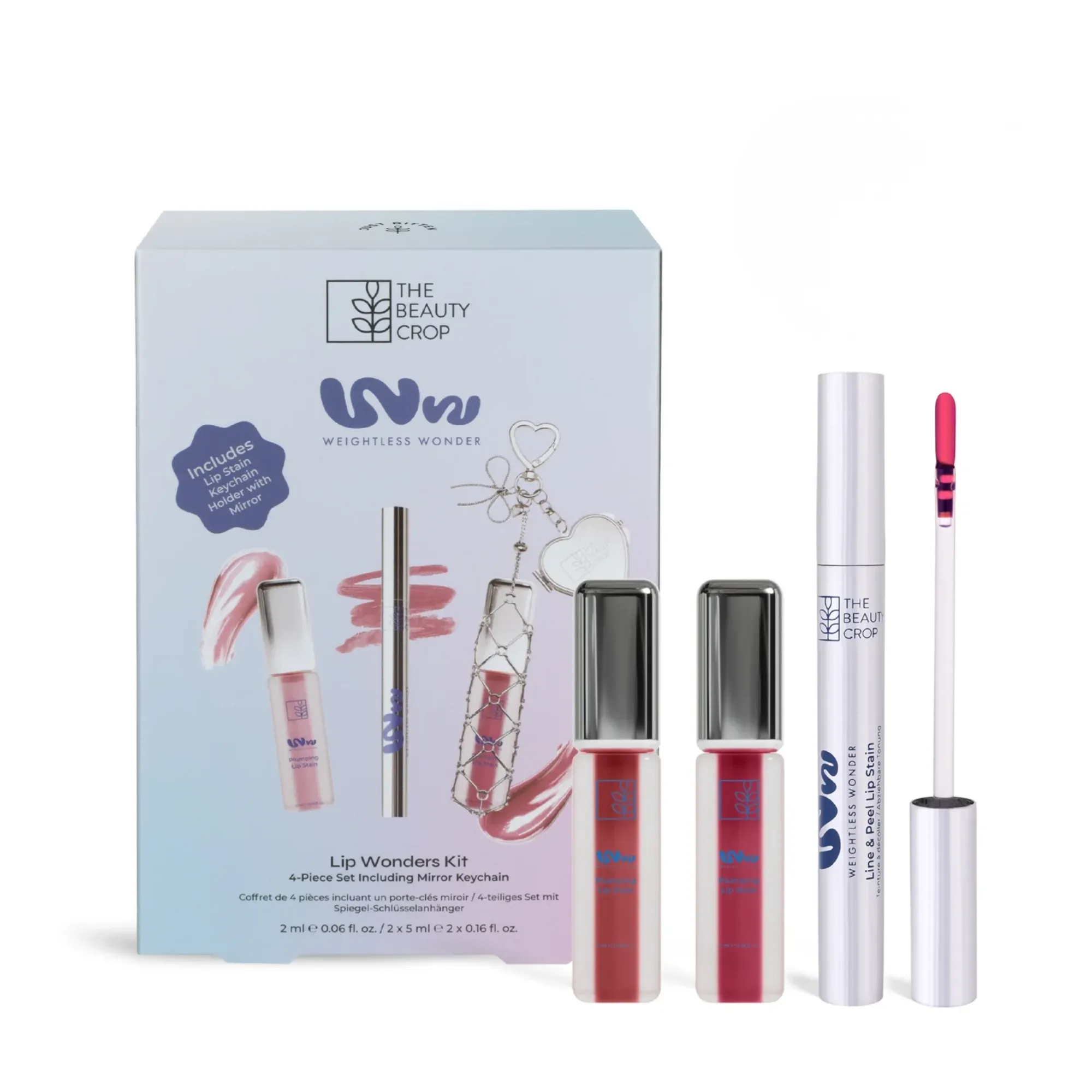 The Beauty Crop - Weightless Wonder Lip Wonders Kit + Limited Edition Key Chain